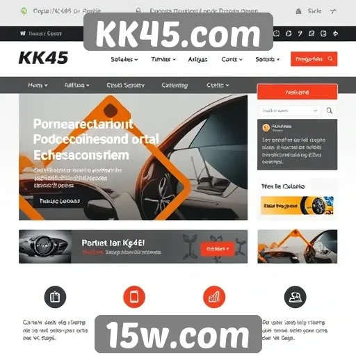 Análise da interface e usabilidade do site KK45.com