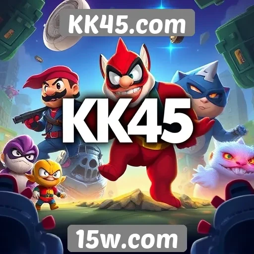Ranking dos jogos mais populares no KK45.com