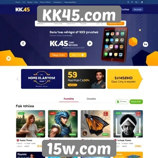 Guia de navegação no site KK45.com para novos usuários